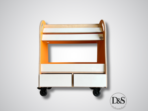 Zadelkar Grand Prix oranje/kristalwit